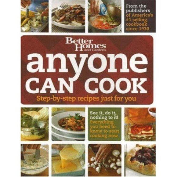 Anyone Can Cook Better Homes and Gardens Cookbook 1st Edition 2007 HB Binder - Picture 14 of 15